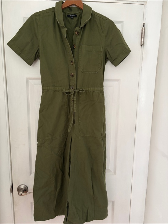 Madewell Pants - Madewell cropped wide-leg jumpsuit
